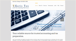 Desktop Screenshot of karistax.com.au