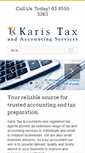 Mobile Screenshot of karistax.com.au